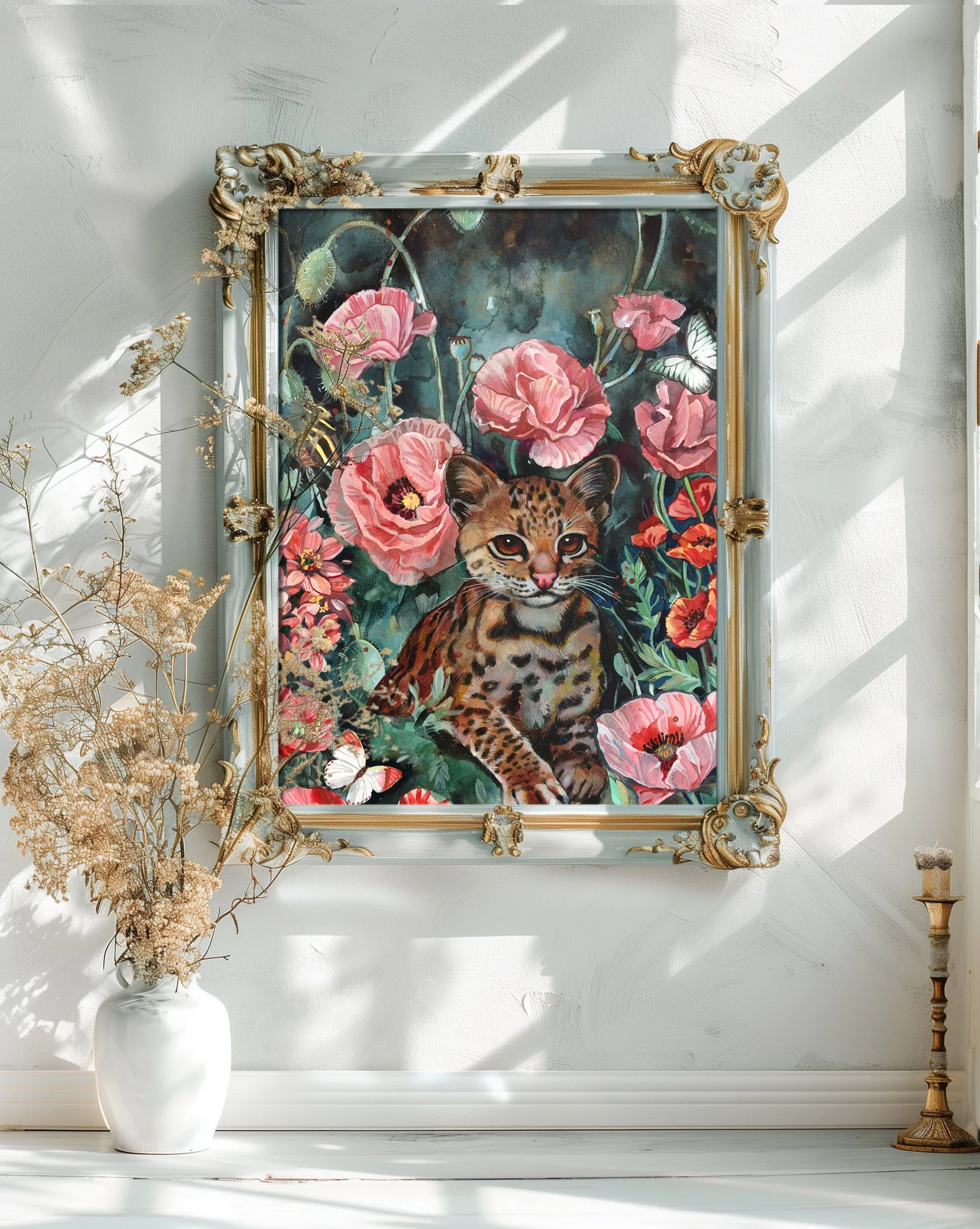 Purrfectly Spotted' Limited Edition Fine Art Print — Lioba